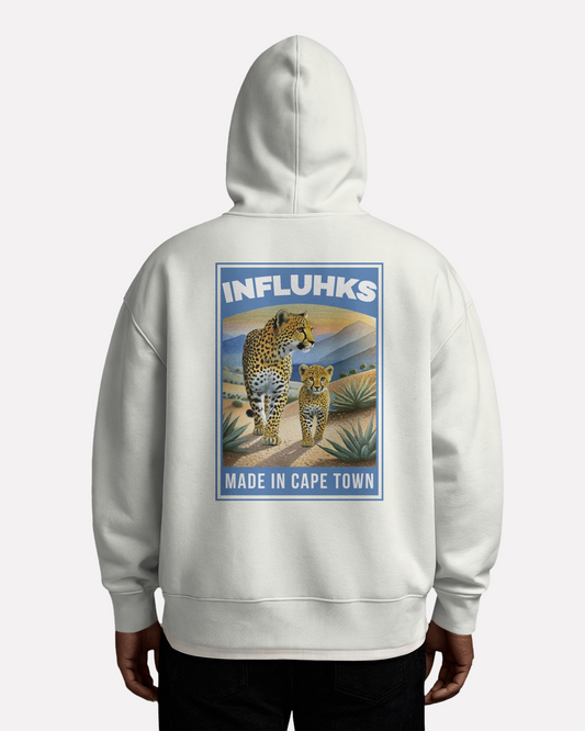 CHEETAH AND CUB HOODIE