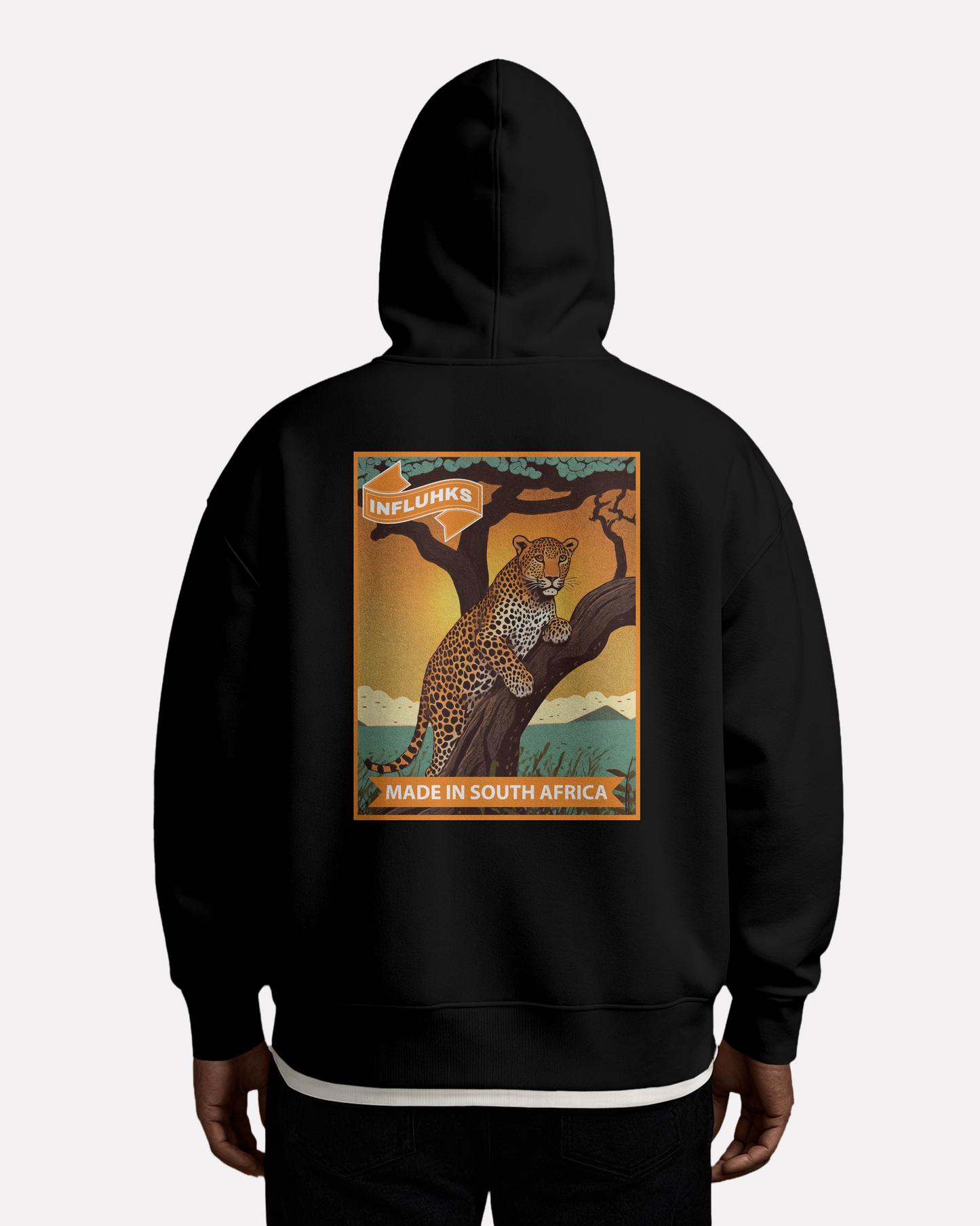 SUNSET LEOPARD HOODIE