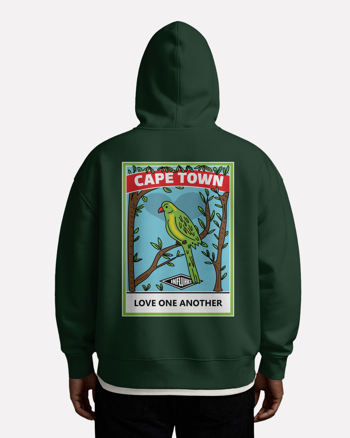 CAPE TOWN BIRD HOODIE