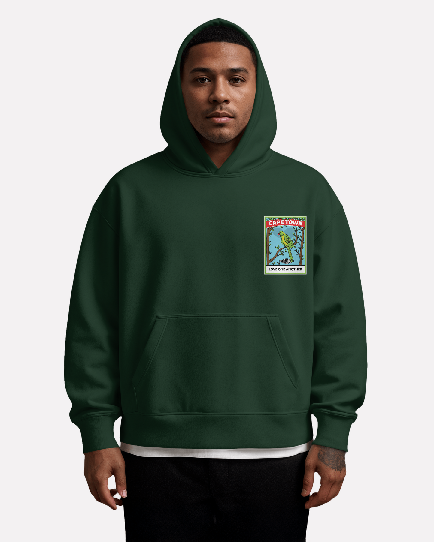 CAPE TOWN BIRD HOODIE