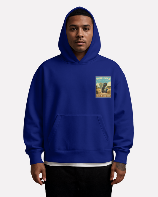 ELEPHANT AND CALF HOODIE