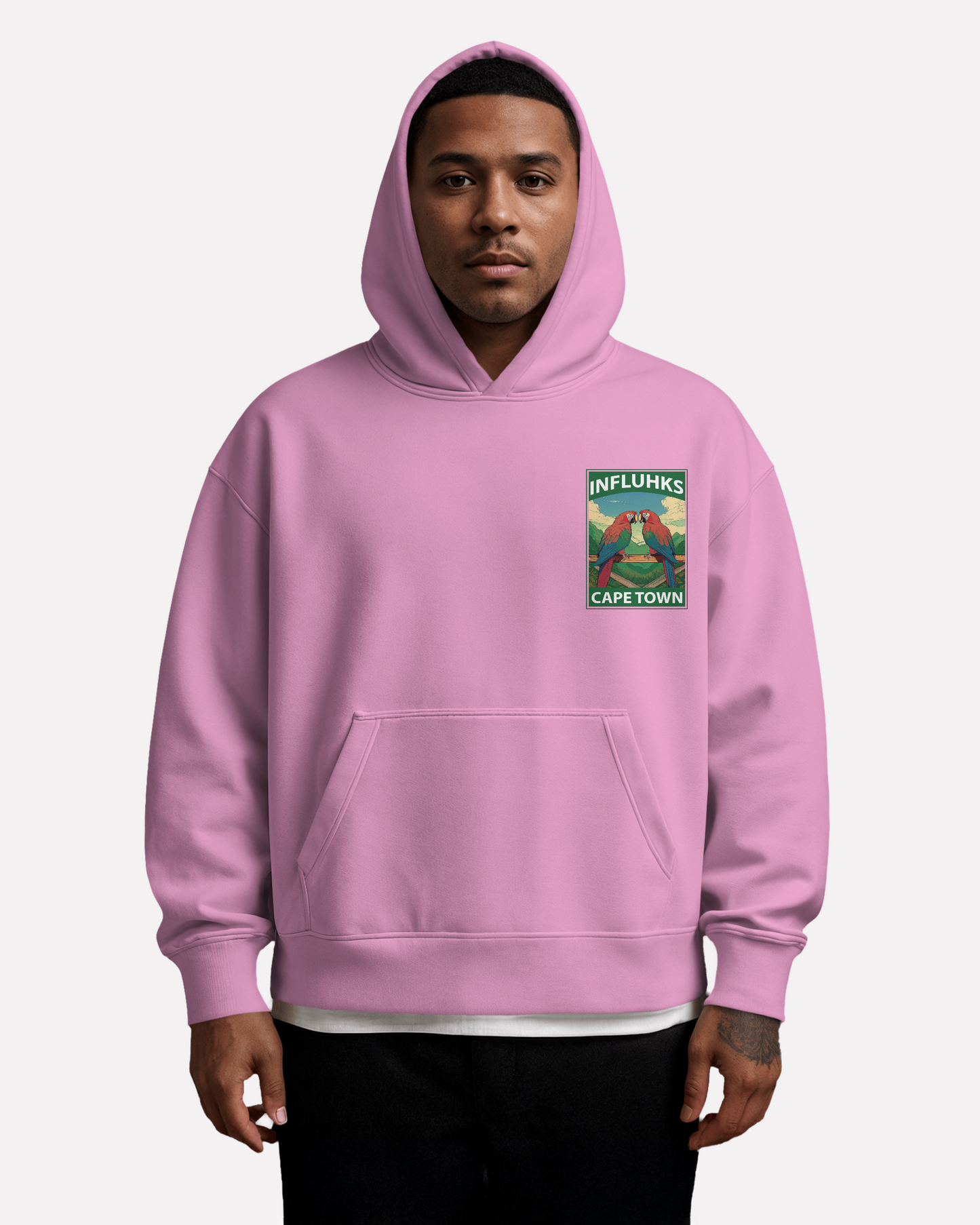 GREEN PARROTS HOODIE