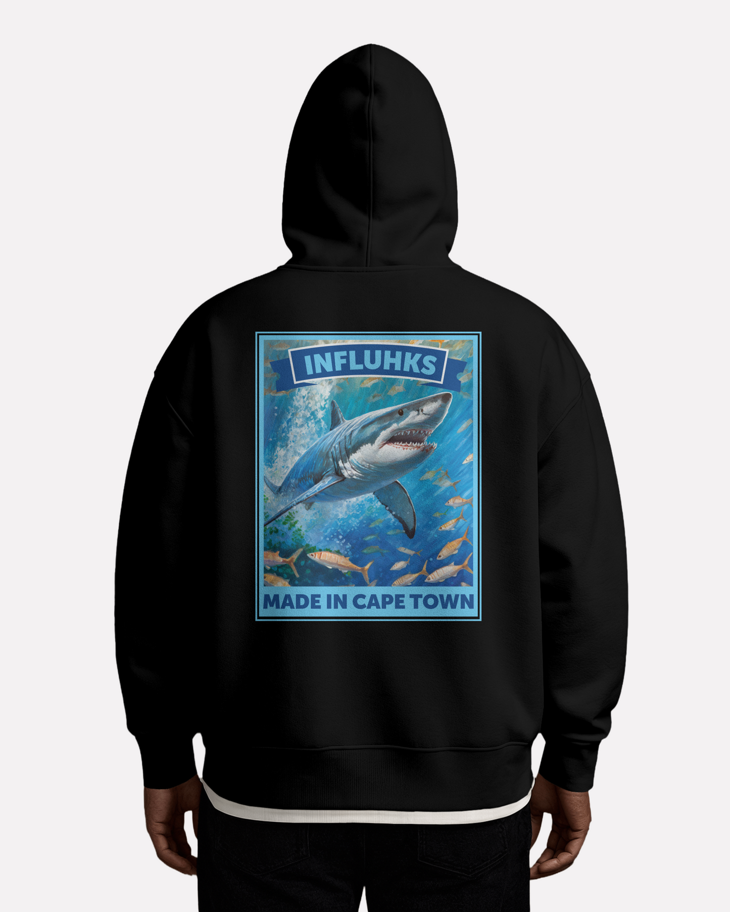 GREAT WHITE SHARK HOODIE