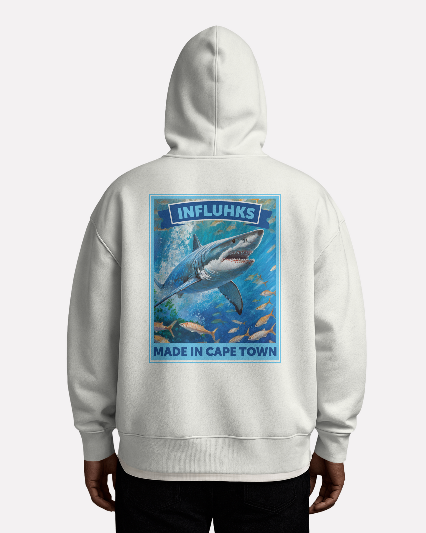 GREAT WHITE SHARK HOODIE