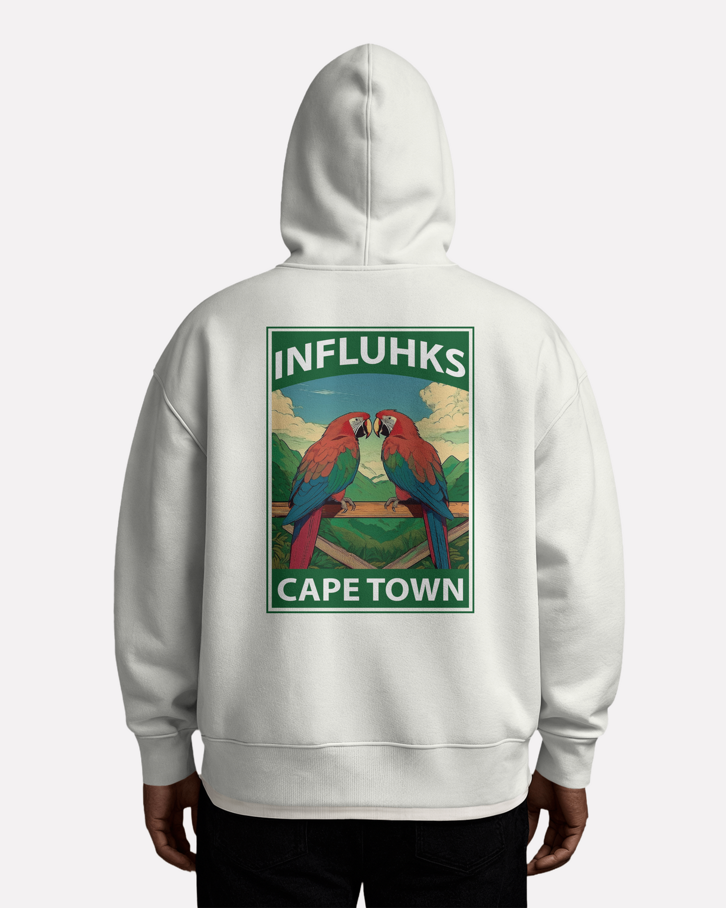 GREEN PARROTS HOODIE