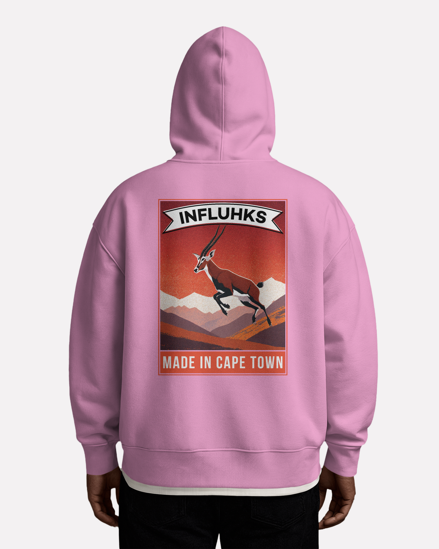JUMPING BONTEBOK HOODIE