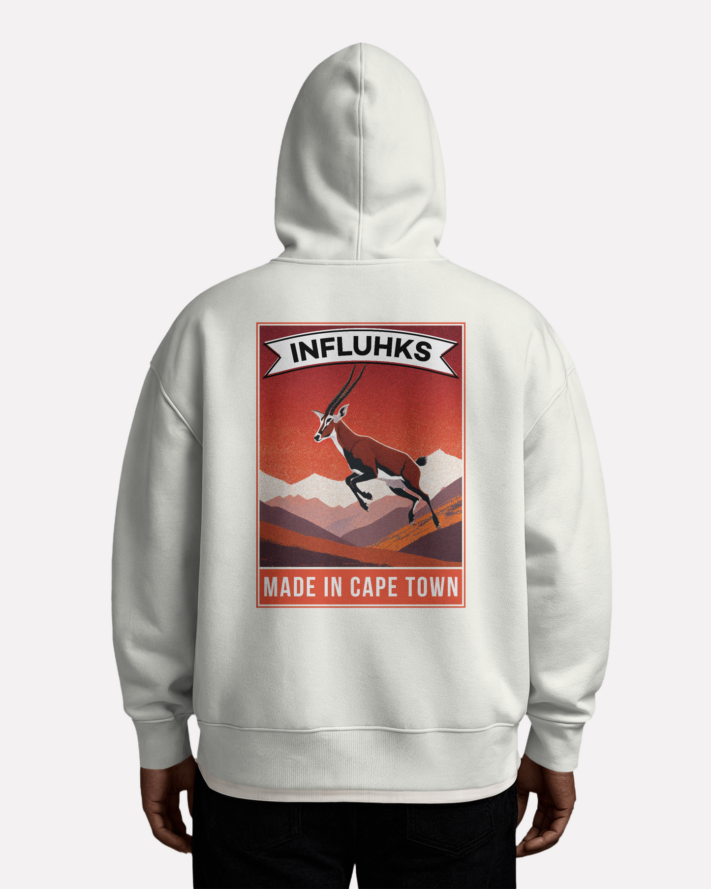 JUMPING BONTEBOK HOODIE