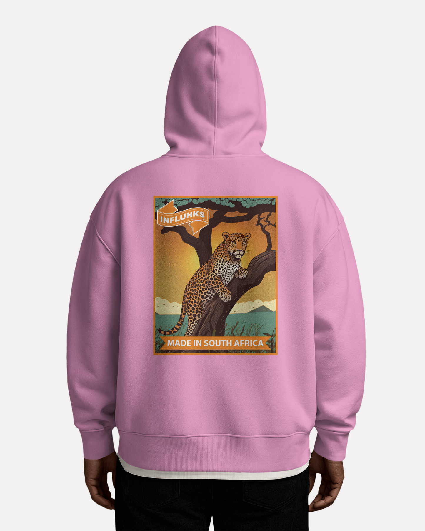 SUNSET LEOPARD HOODIE