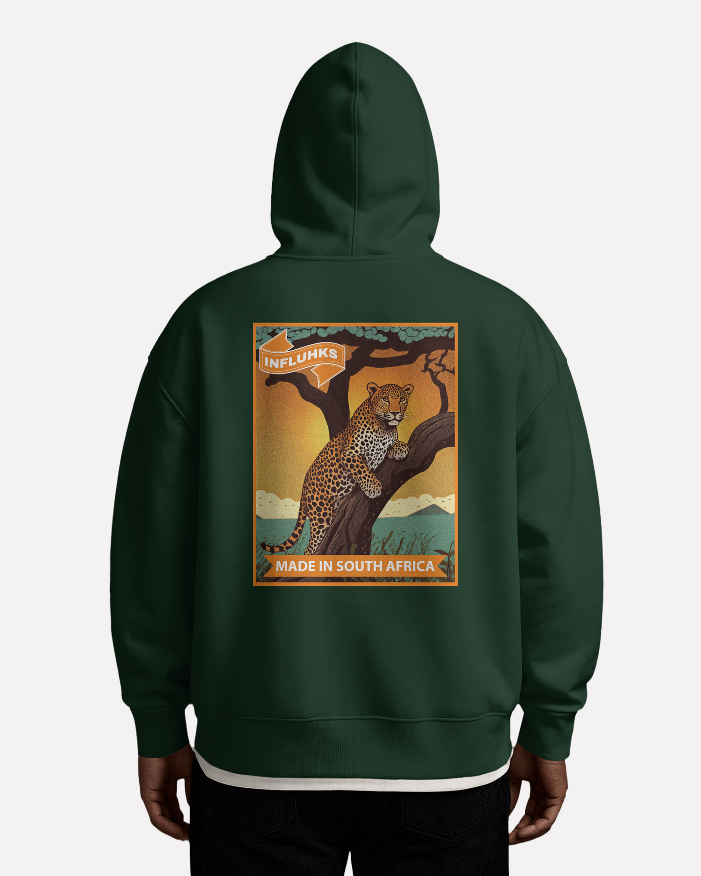 SUNSET LEOPARD HOODIE