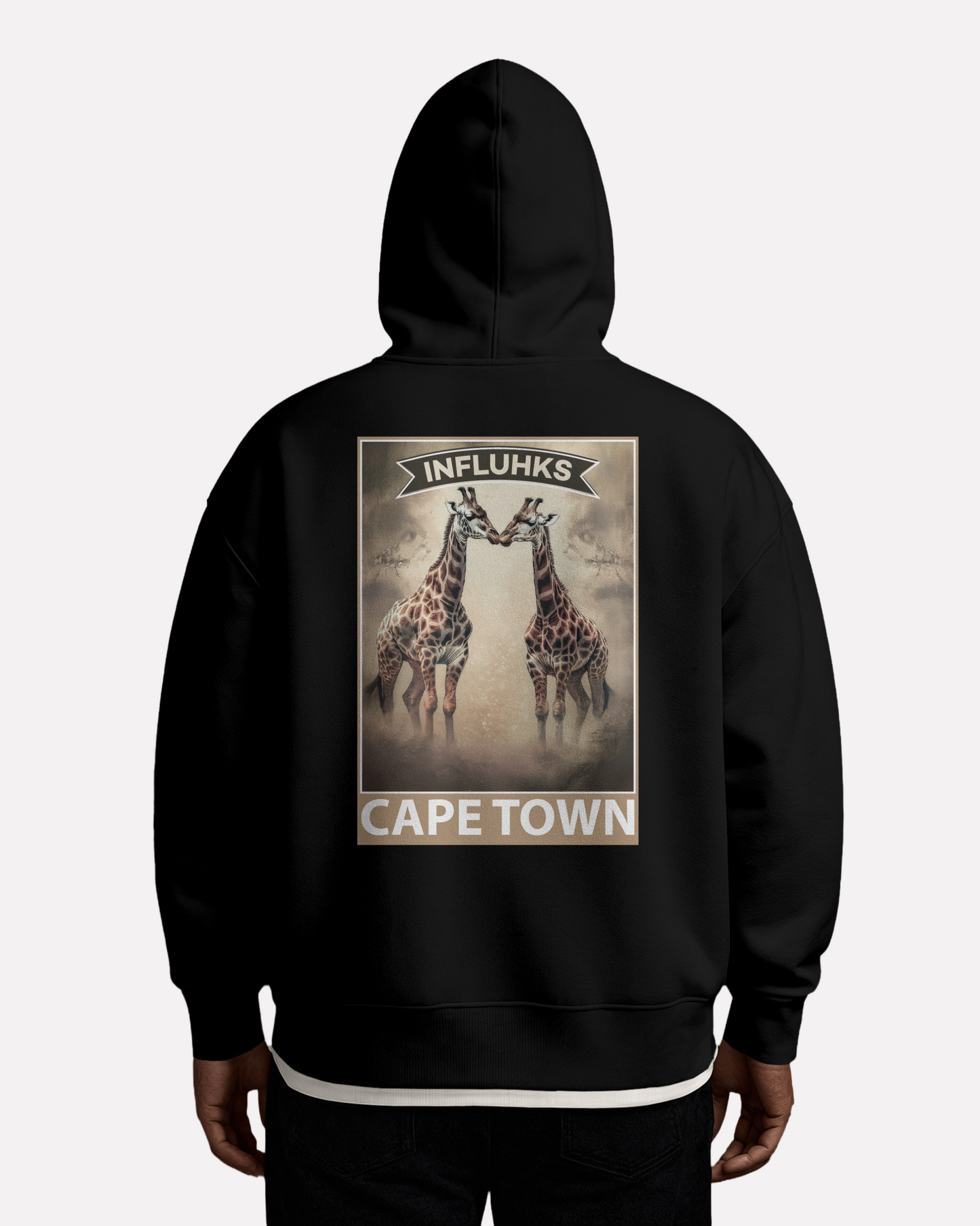 KISSING GIRAFFES HOODIE