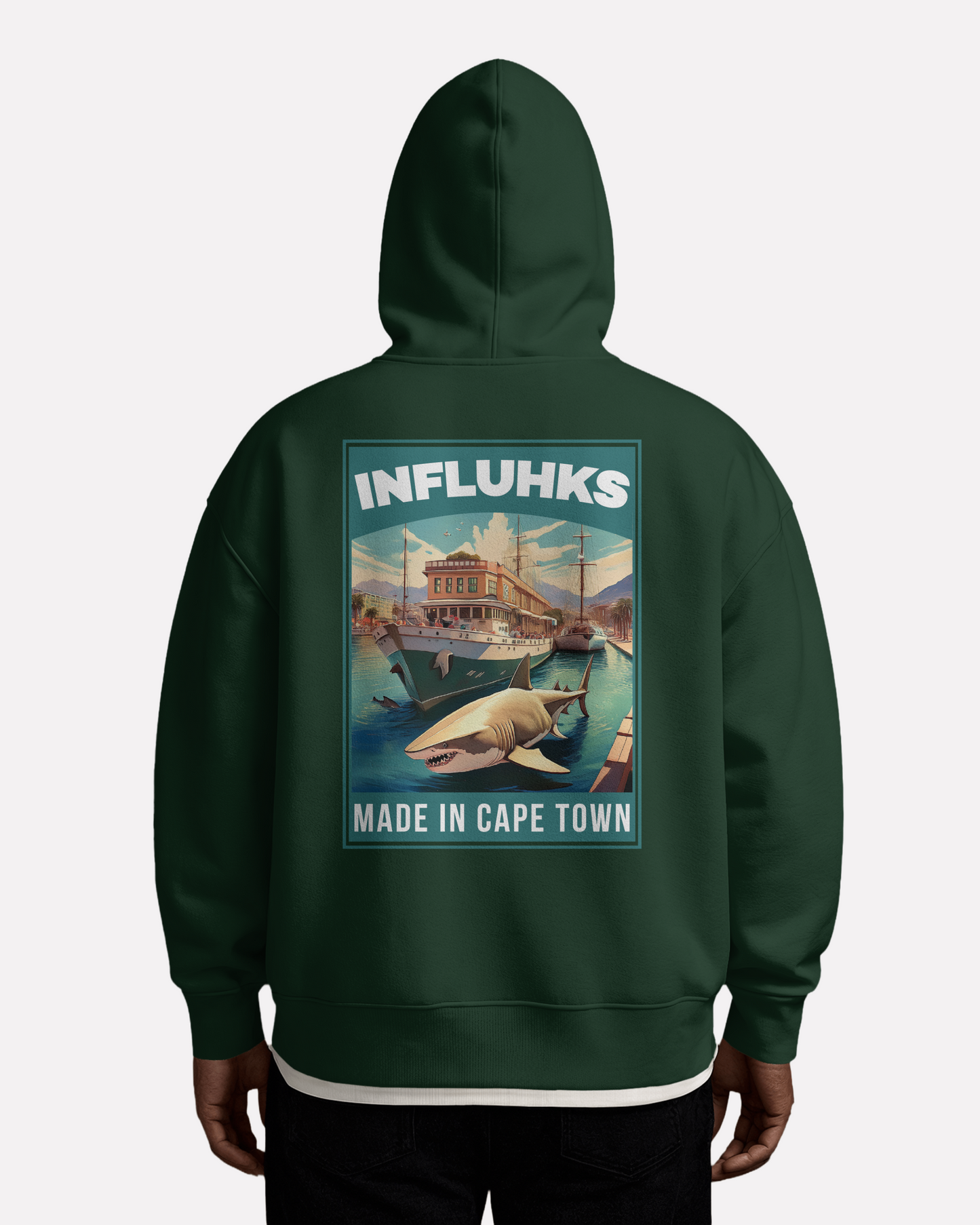 HARBOUR SHARK HOODIE