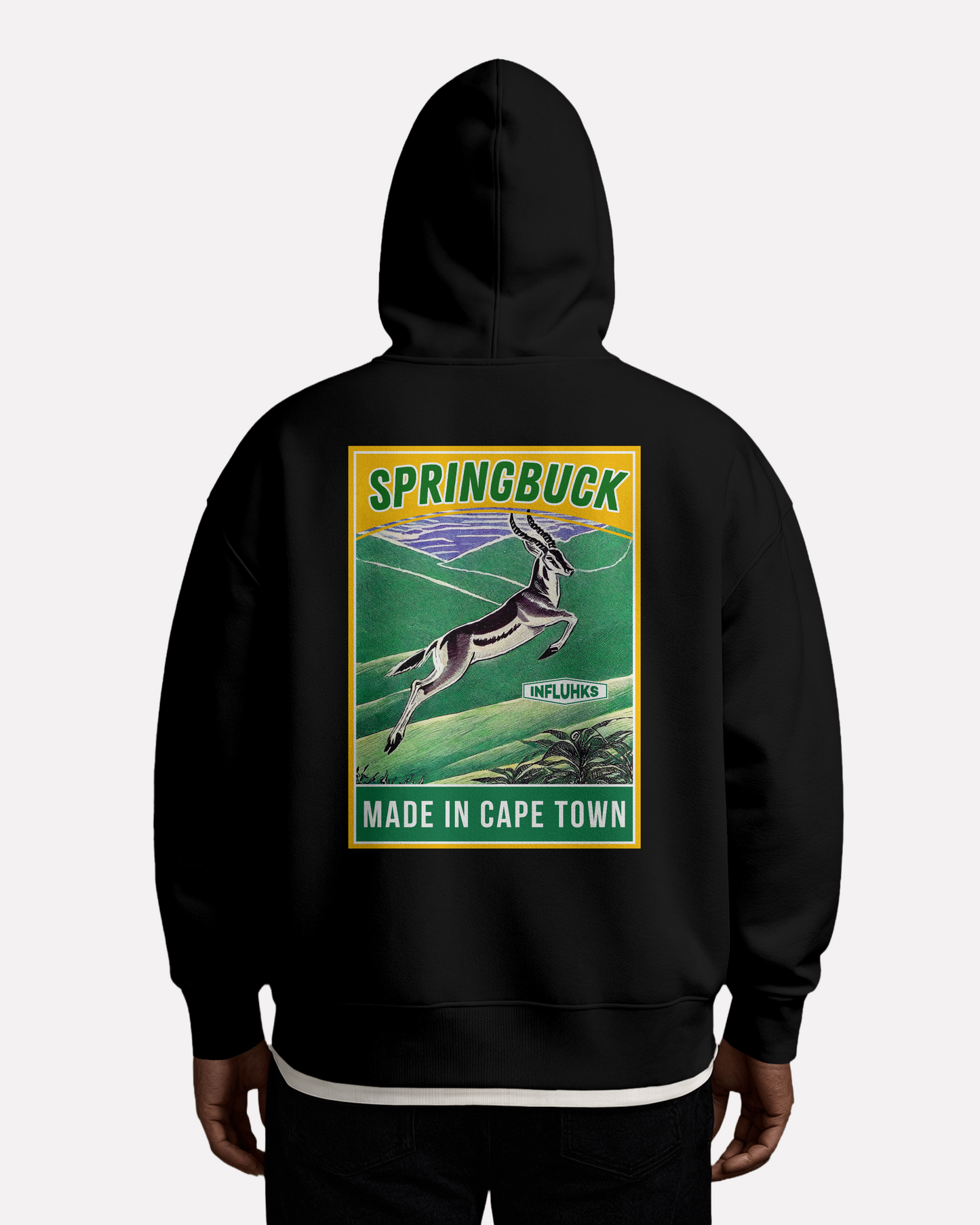 YELLOW SPRINGBUCK HOODIE