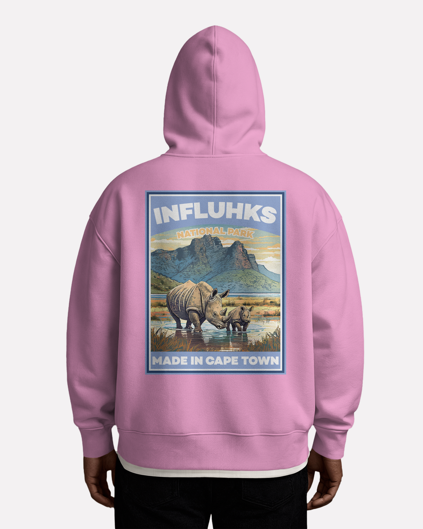 RHINO AND CALF HOODIE