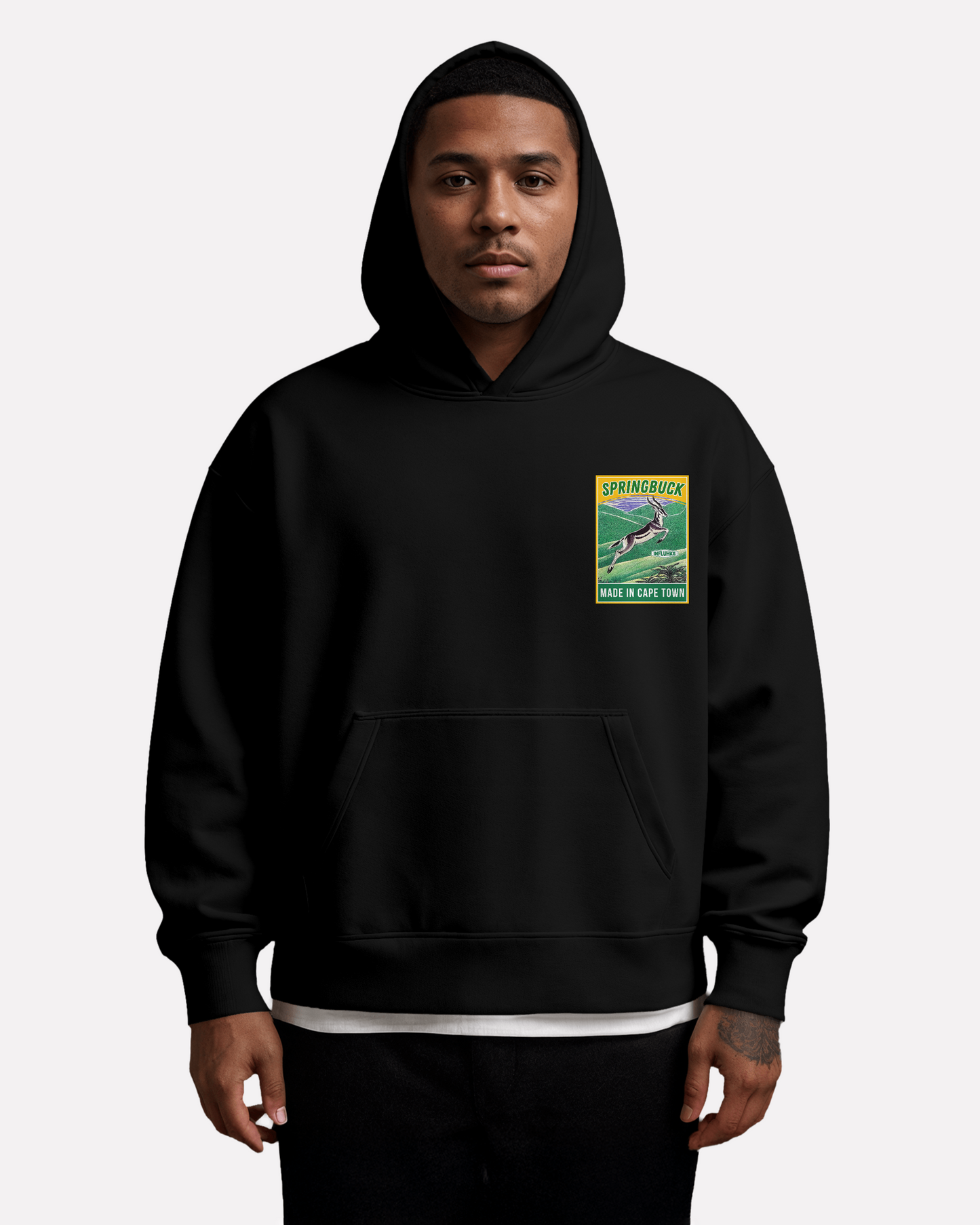 YELLOW SPRINGBUCK HOODIE