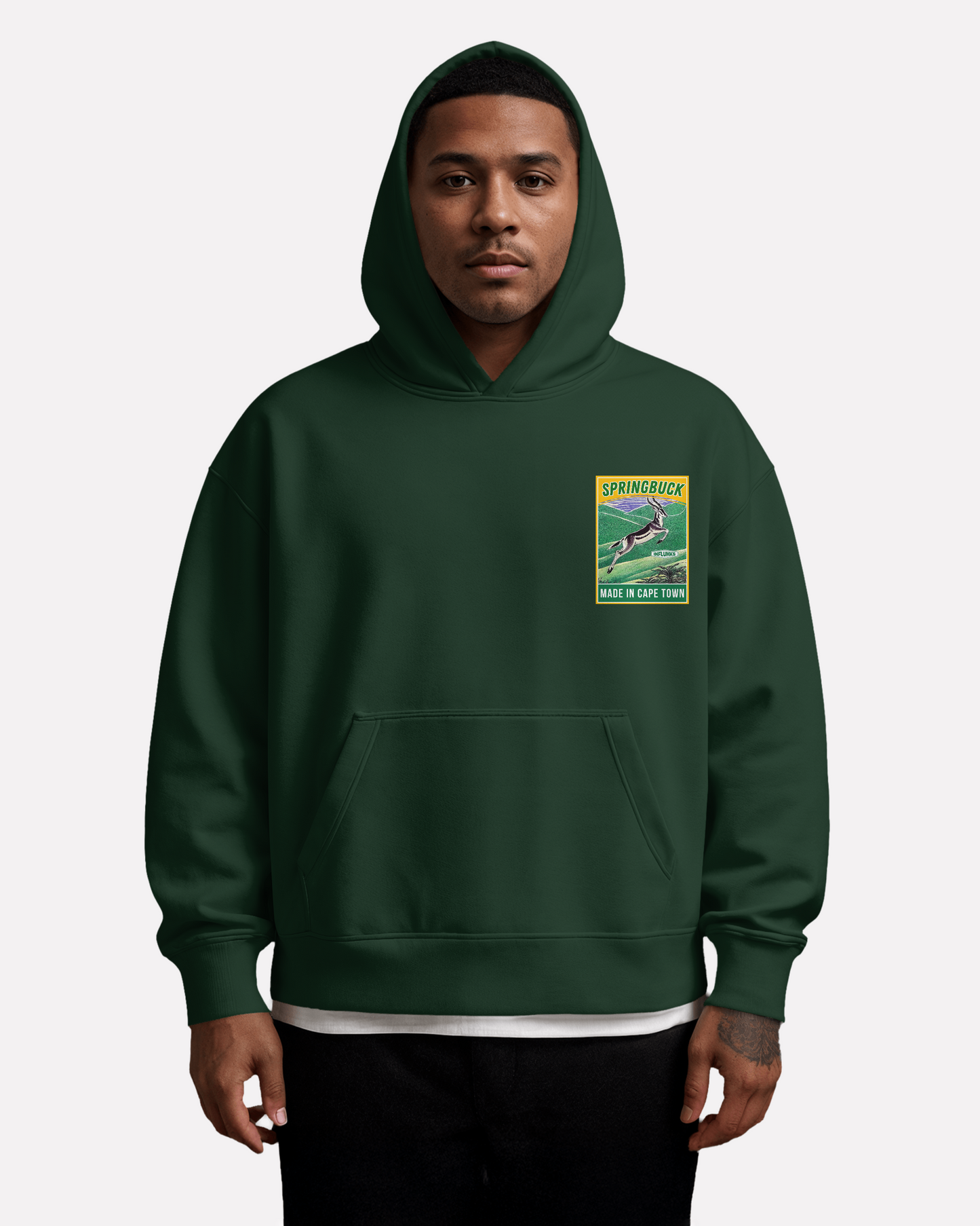 YELLOW SPRINGBUCK HOODIE