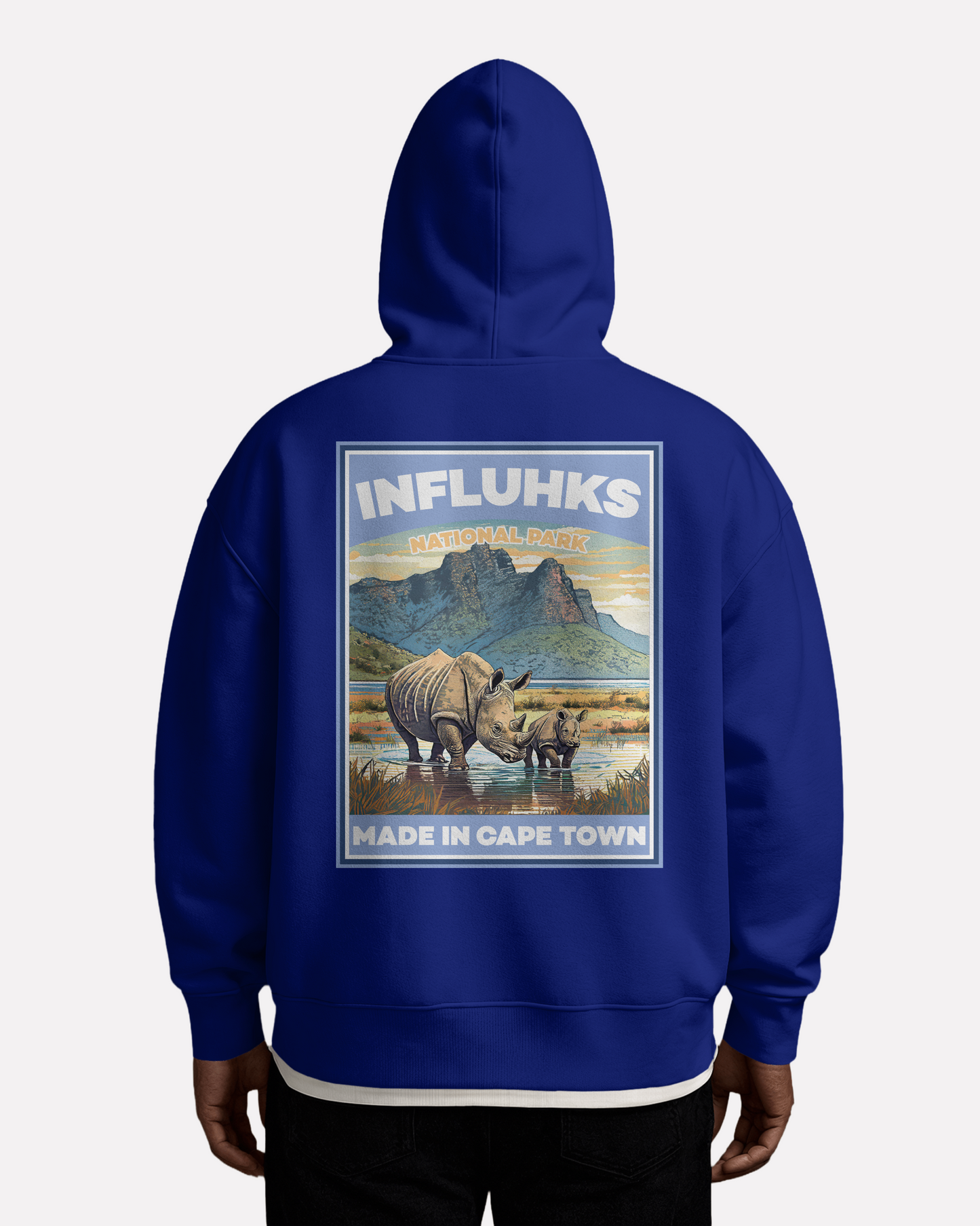 RHINO AND CALF HOODIE